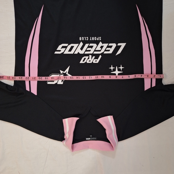 NWOT FASHION NOVA BUNDLE Black and Pink Polo with White and Maroon Jersey - Picture 8 of 16